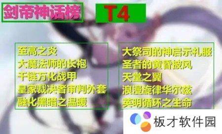 《DNF》神话改版排名剑影一览