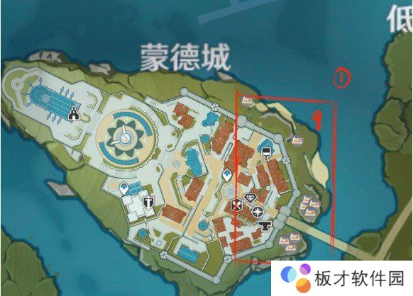 《原神》蒲公英采集线路图