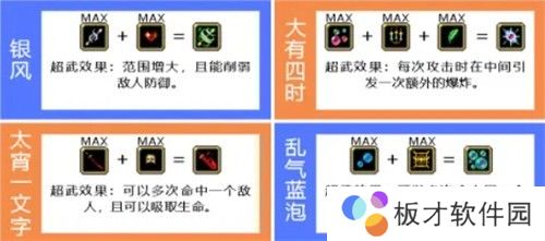 吸血鬼幸存者合成表最新 2023超武合成条件一览