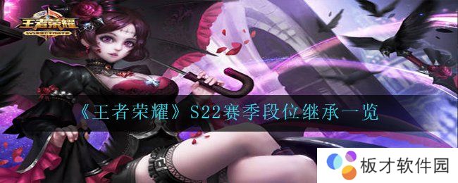 《王者荣耀》S22赛季段位继承一览