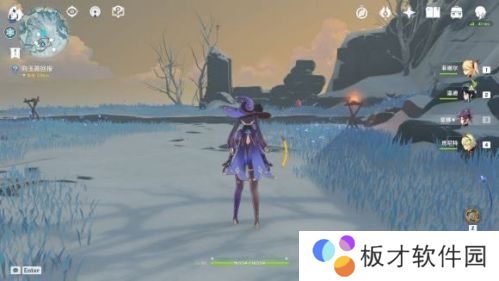 《原神》雪山山顶传送点开启方法