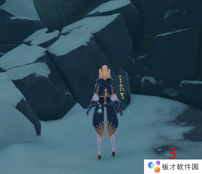 《原神》1.2雪山版八个石碑解谜过程分享