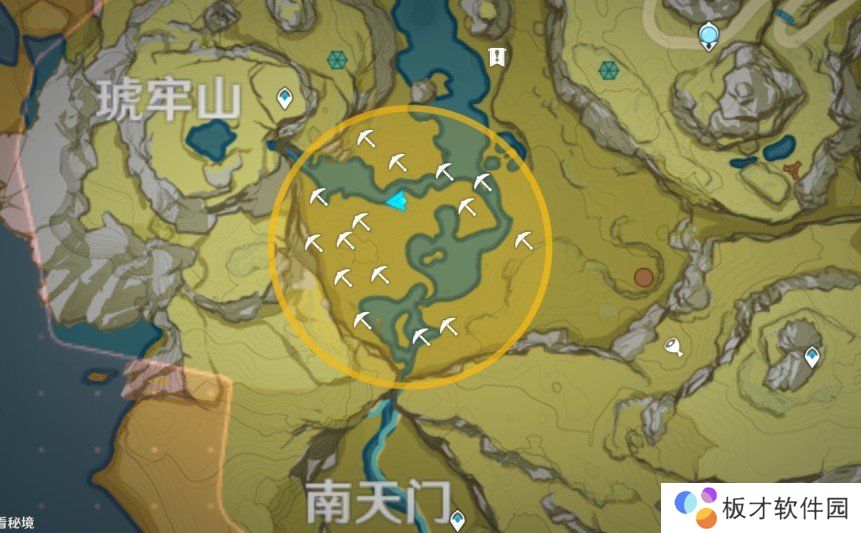 《原神》秘宝迷踪藏宝地9南天门位置介绍