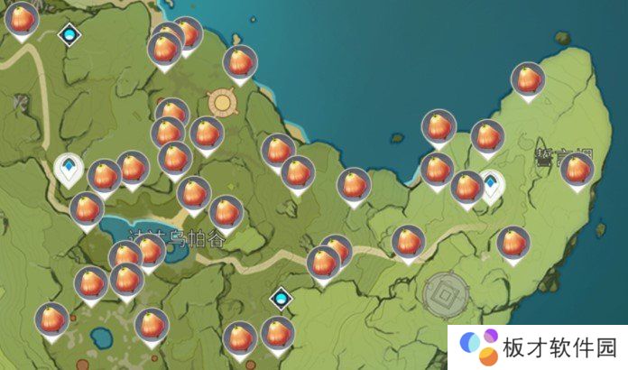 《原神》红色采集物拍照位置介绍