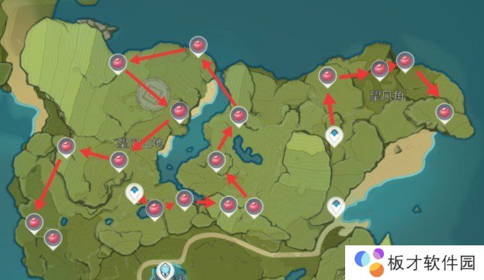 《原神》红色采集物拍照位置介绍