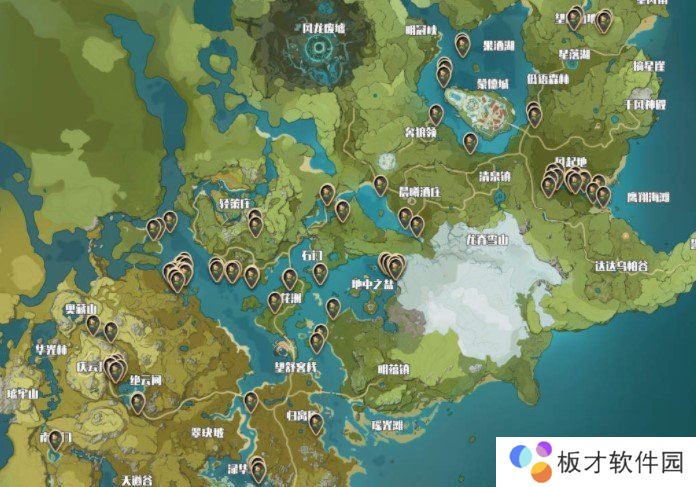 《原神》红色采集物拍照位置介绍