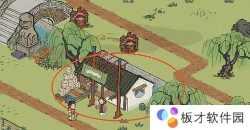 《江南百景图》蓝色绸缎地图位置分享