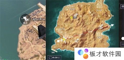 《和平精英》黄金岛矿机位置分享