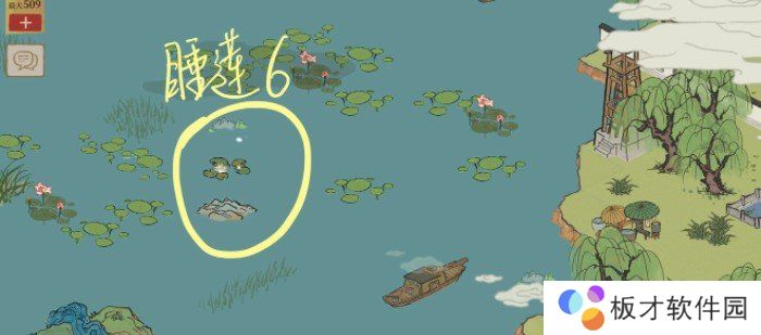 《江南百景图》睡莲分布位置介绍